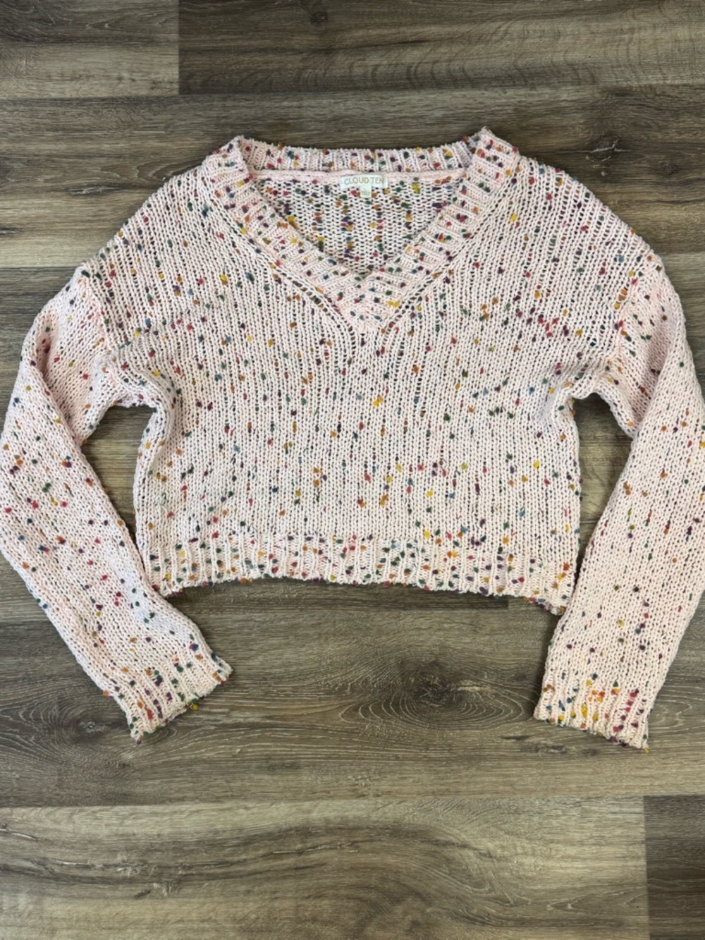 Cloud 10 Knit Multicolored Sweater Women’s Large